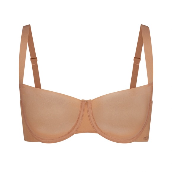 NO SHOW UNLINED BALCONETTE BRA | OCHRE / 36 / C - Picture 2 of 2